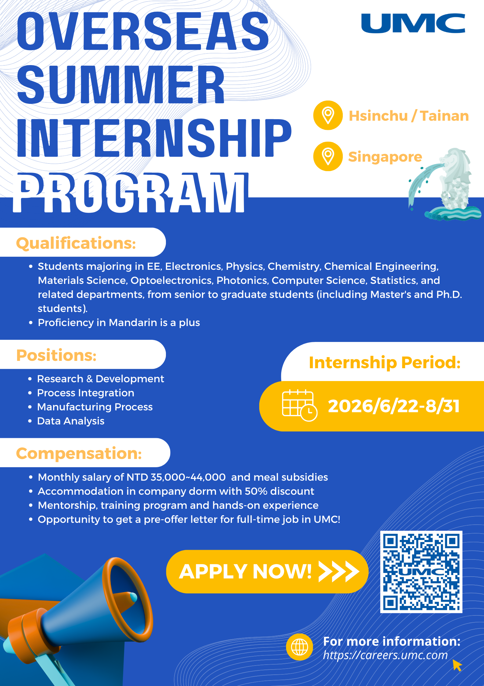 Overseas Summer Internship Program Overseas Summer Internship Program